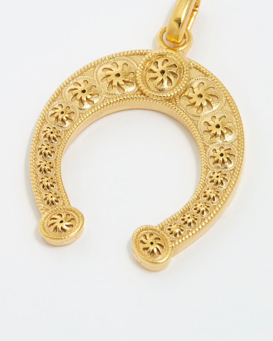 gold plated Charm, Soru Jewellery, Daphne Oz