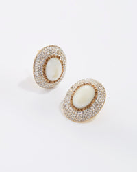 Large pearl earrings on sale studs