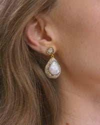 Soru baroque clearance pearl earrings